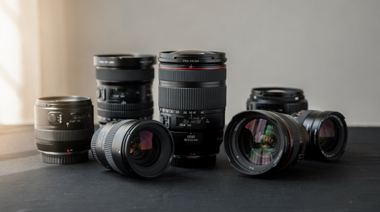 Best Lenses for Cinematic Video Production