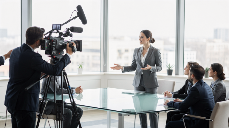 Commercial Video Production for Business Marketing