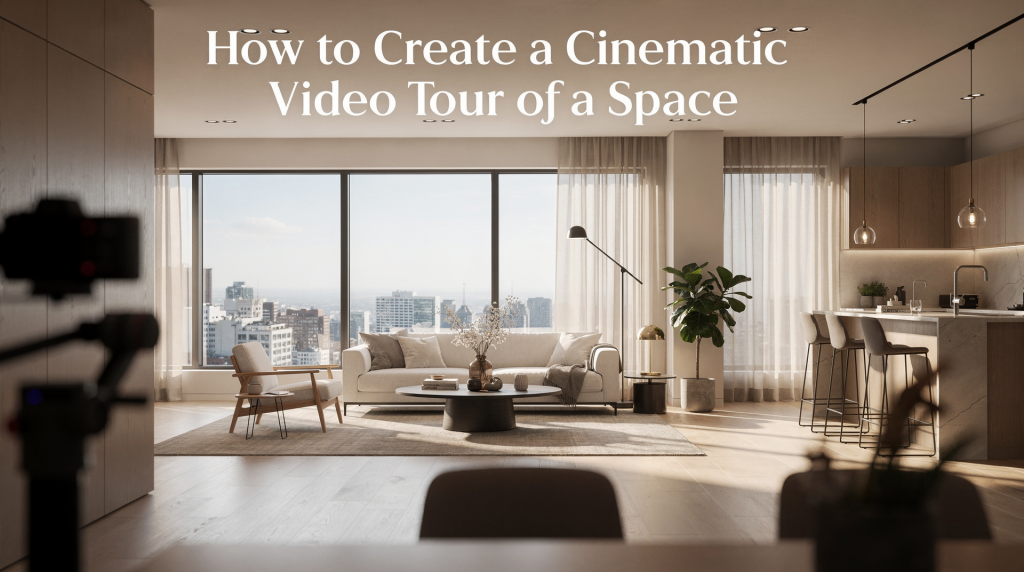 How to Create a Cinematic Video Tour of a Space