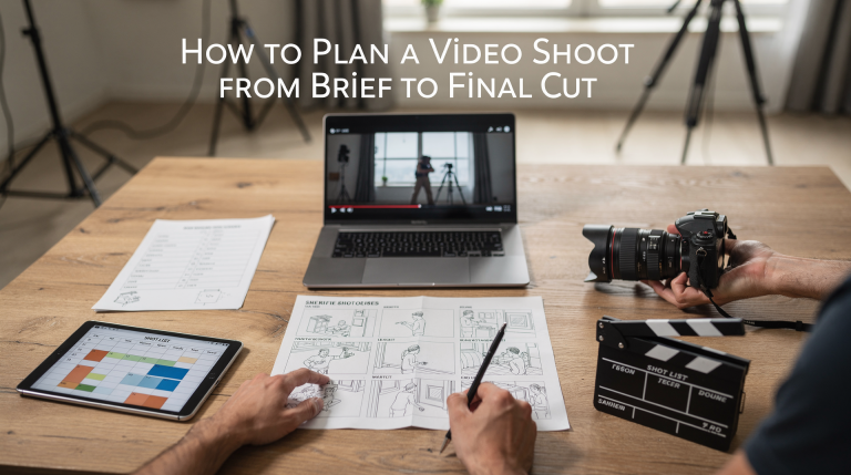 How to Plan a Video Shoot from Brief to Final Cut