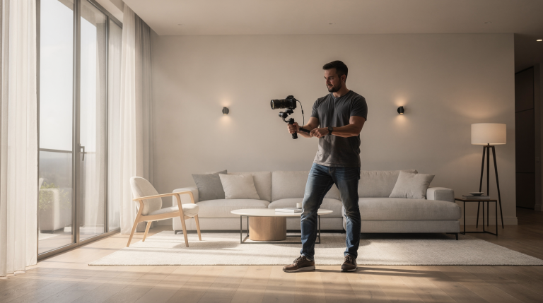 Interior Walkthroughs: Lighting and Camera Techniques